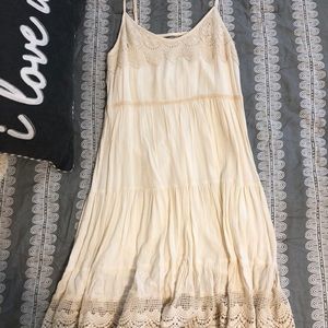 Ivory lace summer dress